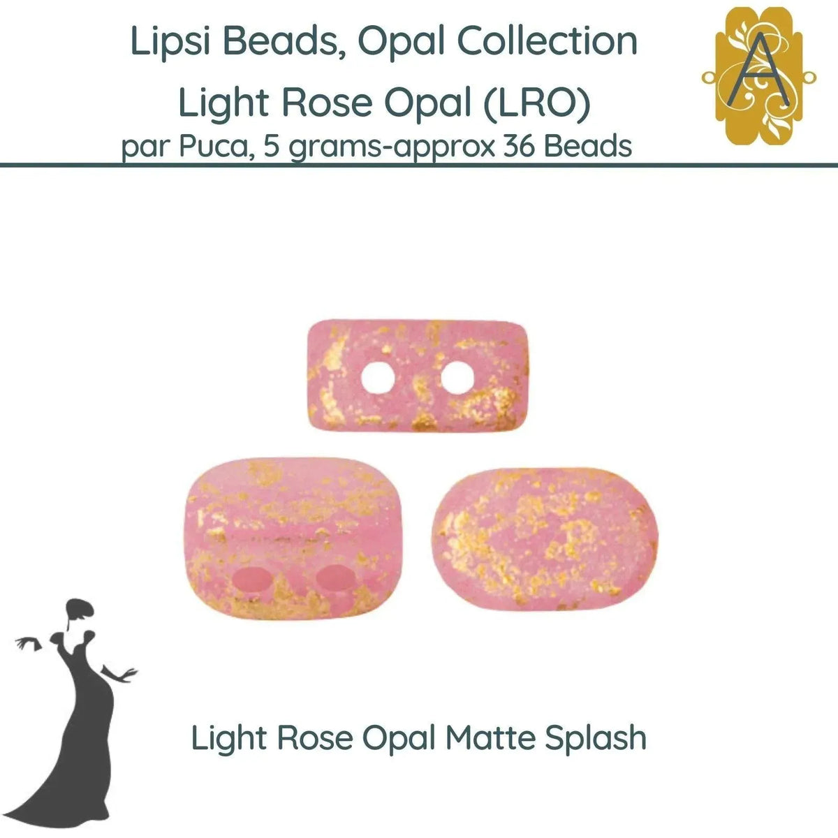 Lipsi par Puca, Light Rose Opal Collection - The Argus Collection