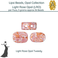 Lipsi par Puca, Light Rose Opal Collection - The Argus Collection