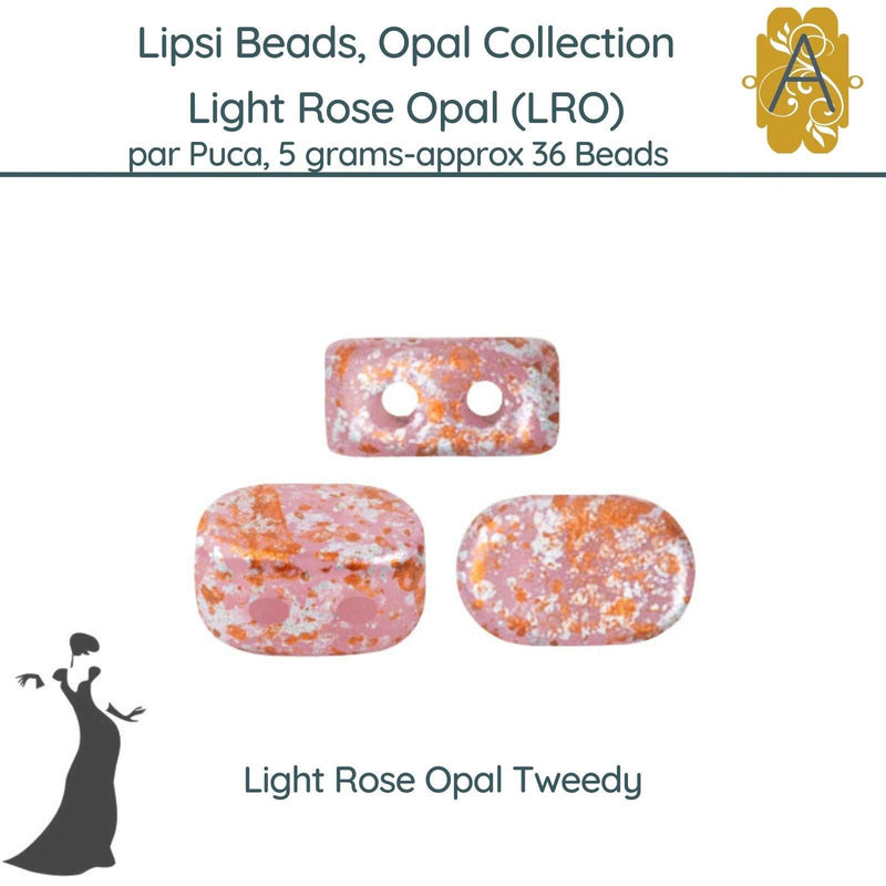 Lipsi par Puca, Light Rose Opal Collection - The Argus Collection