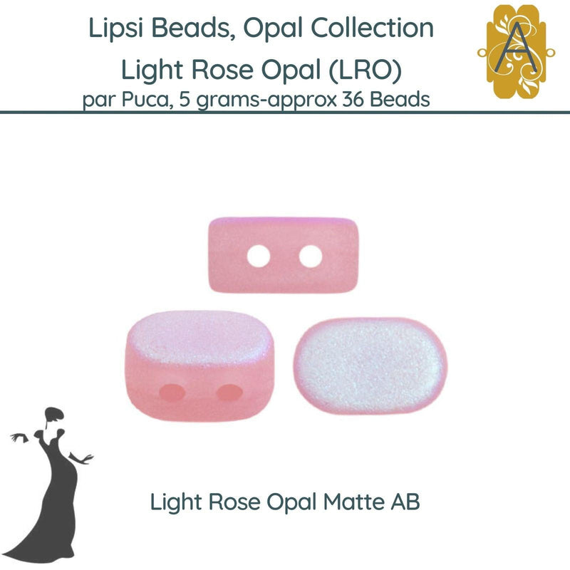 Lipsi par Puca, Light Rose Opal Collection - The Argus Collection