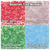 Miyuki Quarter Tila, 5g, QTL140FR, QTL142FR, QTL146FR, QTL148FR - The Argus Collection