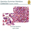 Gemduo Beads, Summer Rainbow Collection, 10g. - The Argus Collection