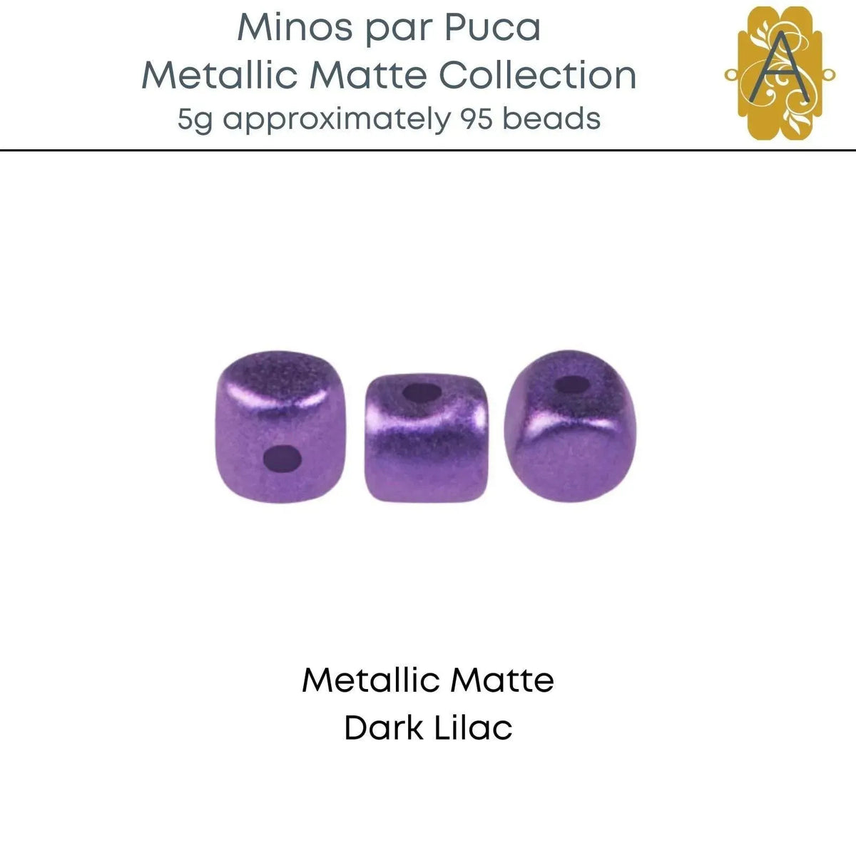 Minos par Puca, New Metallic Matte Collection, 5 grams, 6 Colors - The Argus Collection