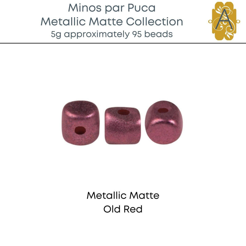 Minos par Puca, New Metallic Matte Collection, 5 grams, 6 Colors - The Argus Collection