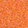 8/0 Miyuki Seedbeads 10 g, Orange AB Matte Transparent 138FR, Ruby Transparent 141, Ruby Matte 141F, Ruby AB Matte Transparent 141FR - The Argus Collection
