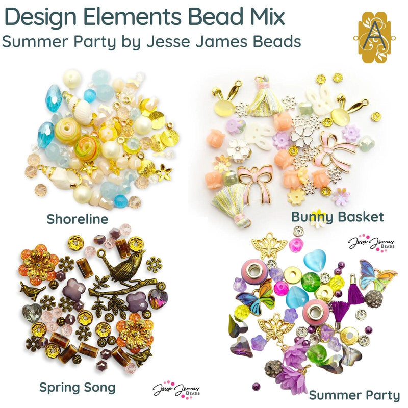 Design Elements Shoreline, Bead Mix by Jesse James Beads - The Argus Collection