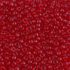 8/0 Miyuki Seedbeads 10 g, Orange AB Matte Transparent 138FR, Ruby Transparent 141, Ruby Matte 141F, Ruby AB Matte Transparent 141FR - The Argus Collection