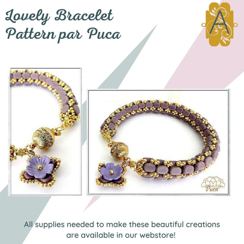 Lovely Bracelet Pattern par Puca - The Argus Collection