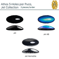 Athos 3-Holes par Puca, 2 pieces, Jet Collection, 3 Finishes - The Argus Collection