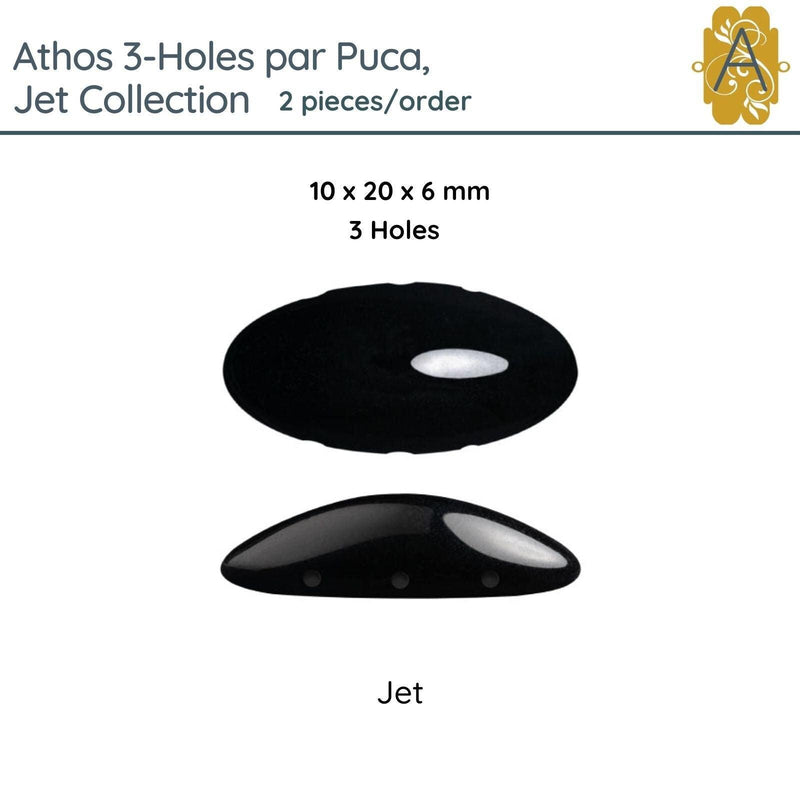 Athos 3-Holes par Puca, 2 pieces, Jet Collection, 3 Finishes - The Argus Collection