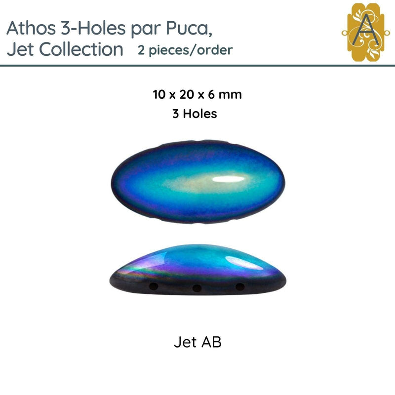 Athos 3-Holes par Puca, 2 pieces, Jet Collection, 3 Finishes - The Argus Collection