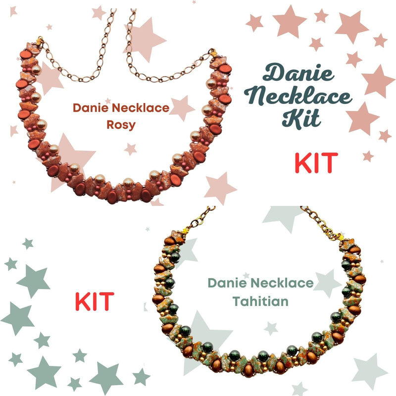 Danie par Puca with Swarovski Pearls, Choose the Rosy or Tahitian Kit - The Argus Collection