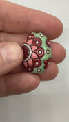 Carved Ceramic Pendants or Beads by Golem Studios