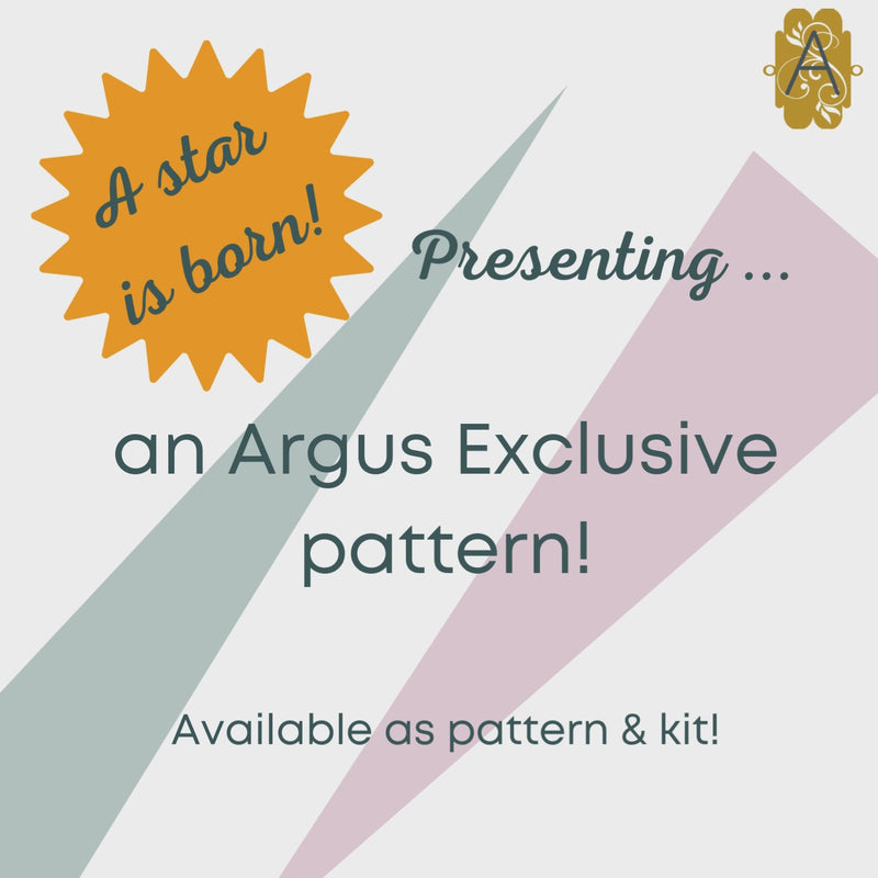 The Argus Star Christmas Ornament Kit or Pattern Video - The Argus Collection