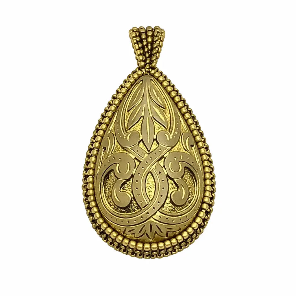 Mediterranean Vintage Lucite Pendant, 2 Pcs. - The Argus Collection