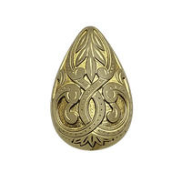 Mediterranean Vintage Lucite Pendant, 2 Pcs. - The Argus Collection