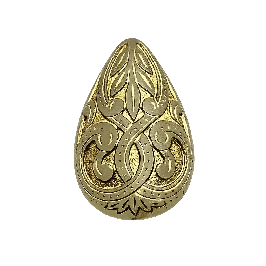 Mediterranean Vintage Lucite Pendant, 2 Pcs. - The Argus Collection