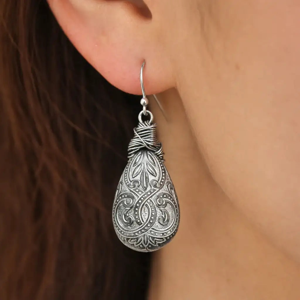 Mediterranean Vintage Lucite Pendant, 2 Pcs. - The Argus Collection