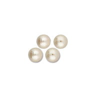 Cotton Pearls by Miyuki, Ivory, 12, 14 & 20mm