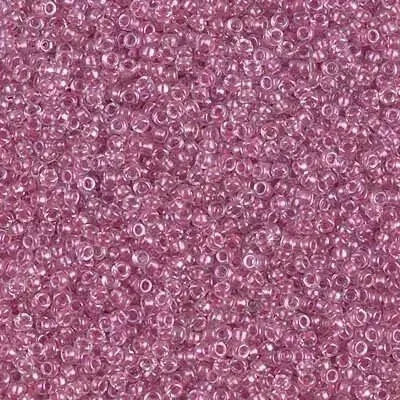 15-1524, Miyuki 8.2g Sparkle Rose Lined Crystal 15-1524, Miyuki 8.2g Sparkle Rose Lined Crystal