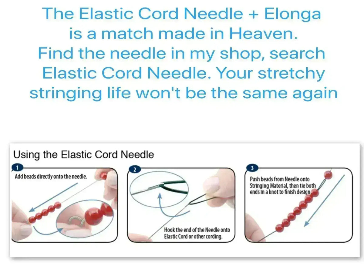 Elonga, Multi-Strand Stretch Cord, Knotting Cord, 3 sizes, 3 lengths - The Argus Collection
