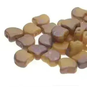 Ginko Beads, 10g. by Matubo, Beige Rembrandt Matte Opaque - The Argus Collection