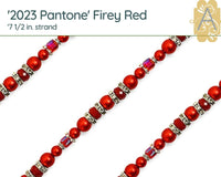 Pantone 2023 Pearl Strands, 7 1/2in. by Jesse James Beads - The Argus Collection