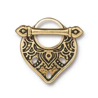 Temple Toggle Clasp, Caravan Collection by TierraCast, 15mm, 4 Finishes - The Argus Collection
