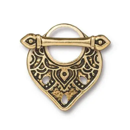 Temple Toggle Clasp, Caravan Collection by TierraCast, 15mm, 4 Finishes - The Argus Collection