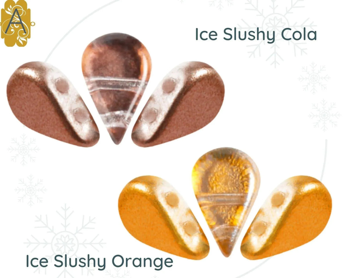 Amos par Puca Beads in Ice Slushy Cola or Ice Slushy Orange - The Argus Collection