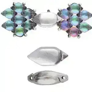 Ralaki, Cymbal Magnetic Gemduo Clasp, 4 Finishes - The Argus Collection