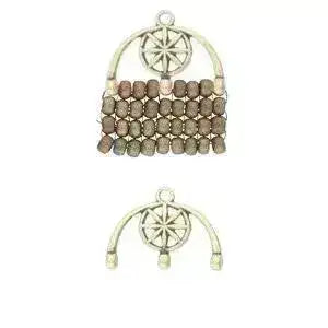 Amatos III 8/O Bead Ending/Clasp Connectors in 4 Finishes - The Argus Collection