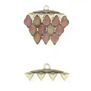 Vani IV, Cymbal Gemduo Bead Ending, 2 Pcs. 4 Finishes - The Argus Collection