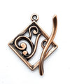 Garden Gate Toggle Clasp, 17mm, 6 Finishes - The Argus Collection