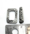 Jardin Toggle Clasp, 22x15mm, by TierraCast, 3 Finishes - The Argus Collection