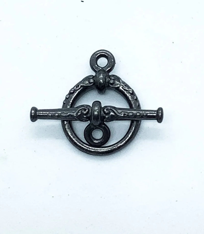 Heirloom Toggle Clasp, 15mm, by TierraCast, 7 Finishes - The Argus Collection