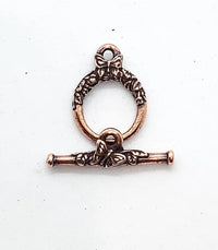 Butterfly Toggle Clasp, 15mm in 3 Finishes - The Argus Collection