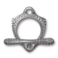 Forged Toggle Clasp, 18mm, by Tierracast, 4 Finishes - The Argus Collection