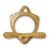 Forged Toggle Clasp, 18mm, by Tierracast, 4 Finishes - The Argus Collection