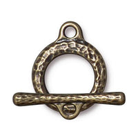 Craftsman Toggle Clasp, 17mm, by Tierracast, 4 Finishes - The Argus Collection