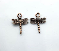 TierraCast Dragonfly Drop, Dangle or Charm, 2 Pcs. 4 Finishes - The Argus Collection