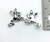Tierracast Leap Frog Charms or Dangles, 2 Pcs. 5 Finishes - The Argus Collection