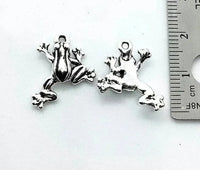 Tierracast Leap Frog Charms or Dangles, 2 Pcs. 5 Finishes - The Argus Collection