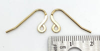 Monaco 2, 304 Stainless Steel Earring Wires, 2 or 5 Pair - The Argus Collection