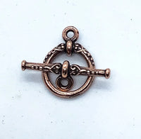 Heirloom Toggle Clasp, 15mm, by TierraCast, 7 Finishes - The Argus Collection