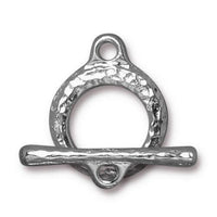 Craftsman Toggle Clasp, 17mm, by Tierracast, 4 Finishes - The Argus Collection