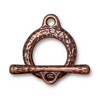 Craftsman Toggle Clasp, 17mm, by Tierracast, 4 Finishes - The Argus Collection