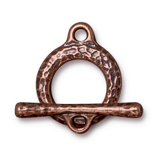 Craftsman Toggle Clasp, 17mm, by Tierracast, 4 Finishes - The Argus Collection