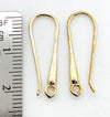 Lyon 6, Elegant Long Earring Wires, w. Closed Loop, 2 Pair - The Argus Collection