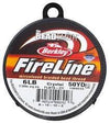 6 lb FireLine Thread, Smoke, Black Satin, 50 yds - The Argus Collection